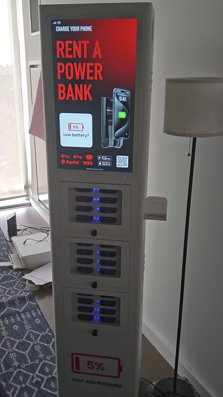Rent and Recharge station hardware